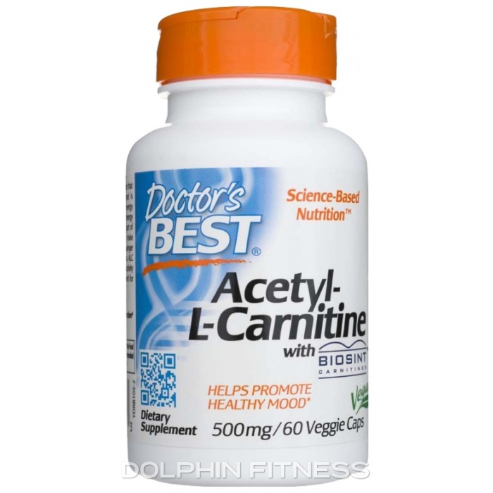 Doctor S Best Acetyl L Carnitine 60 Veggie Caps