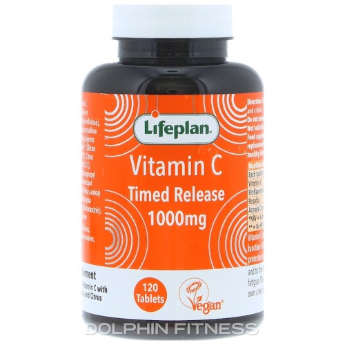 LifePlan Time Release Vitamin C 120 Tablets