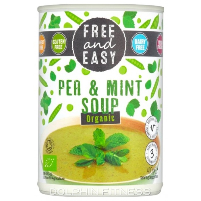 Organic Pea and Mint Soup