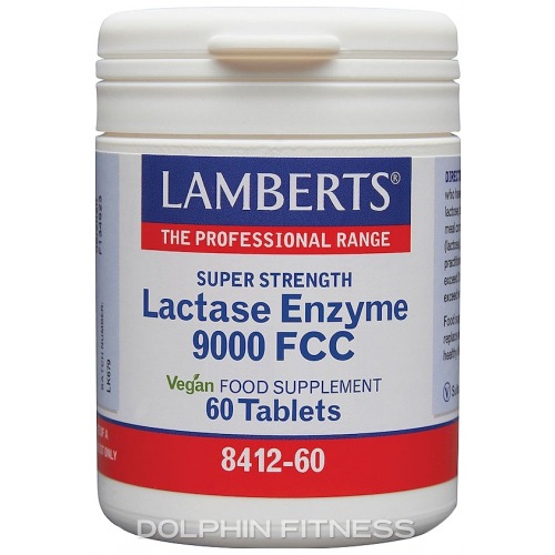 Lamberts Lactase Enzyme 9000 FCC 60 Tablets