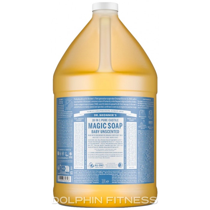 18-In-1 Hemp Baby-Mild Pure-Castile Soap