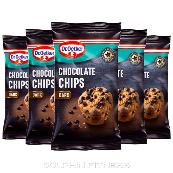 Dr. Oetker Dark Chocolate Chips 9 x 100g