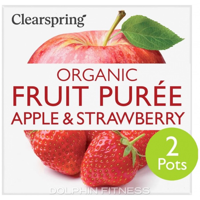 Organic Fruit Puree Apple & Strawberry