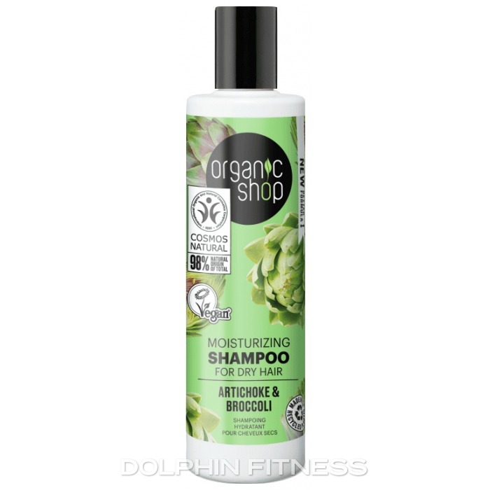 Organic Shop Moisturizing Shampoo Artichoke & Broccoli 280 ml