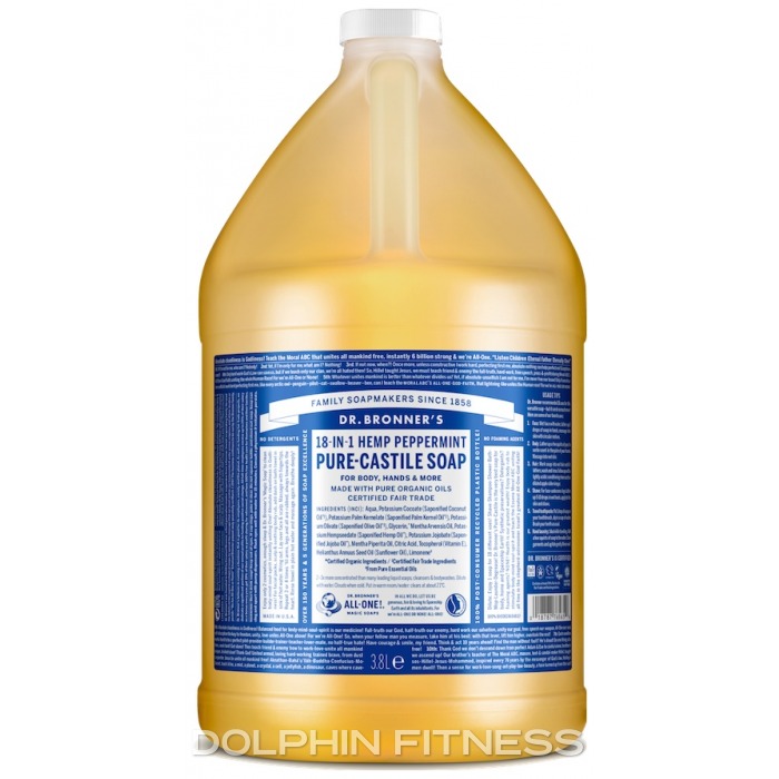 18-In-1 Peppermint Pure-Castile Soap