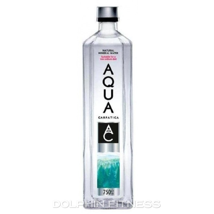 Low Sodium Natural Mineral Water Glass Bottle