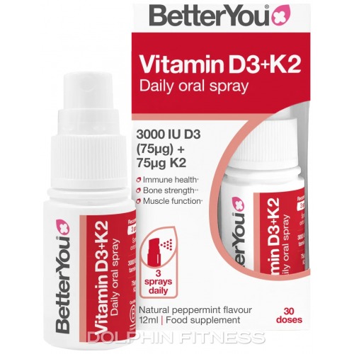 Vitamin D + K2 Daily Oral Spray