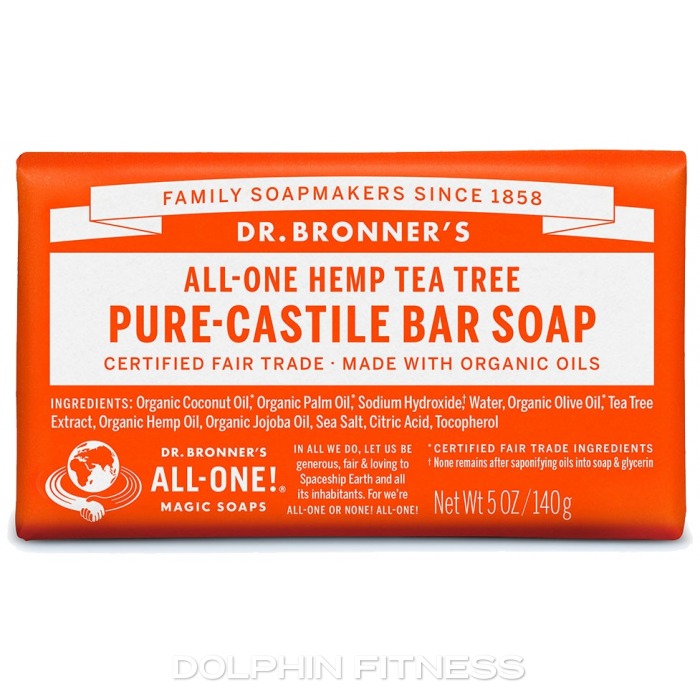 All-One Hemp Tea Tree Pure-Castile Bar Soap
