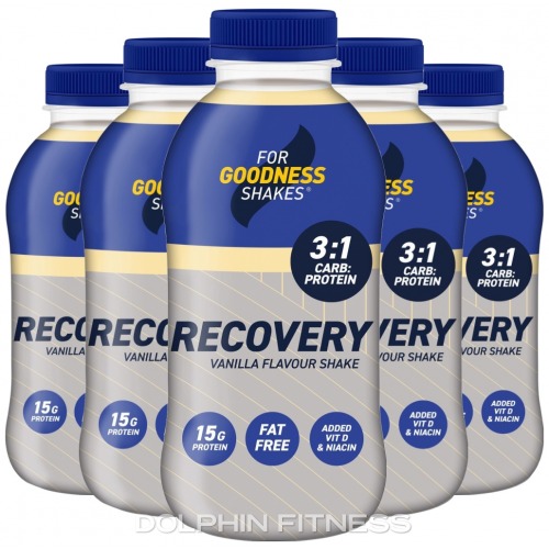 For Goodness Shakes RTD Recovery Shake 8 x 435 ml