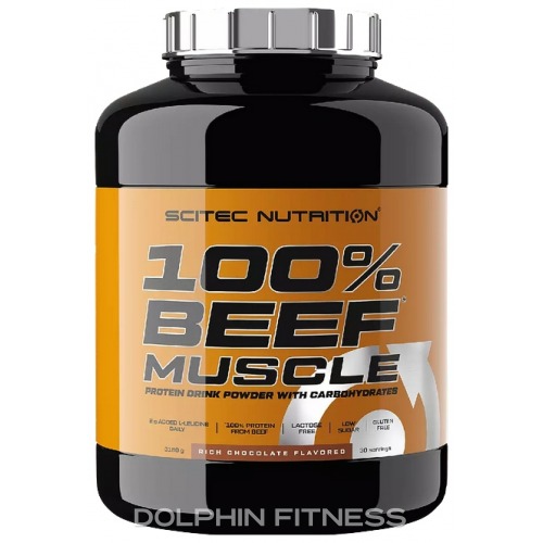 100% Beef Muscle - Rich Chocolate flavoured flavor protein powder by SCITEC NUTRITION