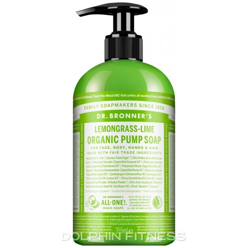 Lemongrass-Lime Organic Pump Soap