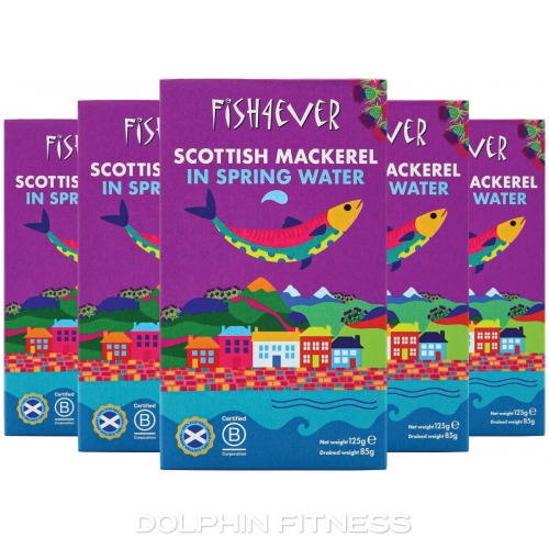 Scottish Mackerel Fillets In Spring Water