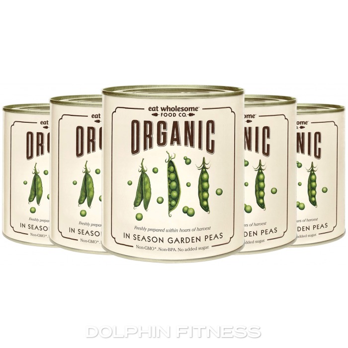 Organic In Season Garden Peas