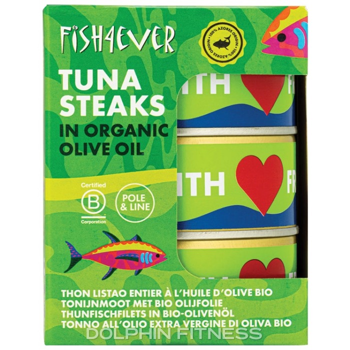 Azores Tuna Steaks in Organic Olive Oil