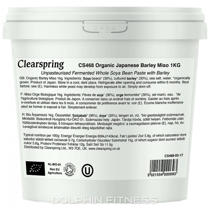 Organic Japanese Barley Miso