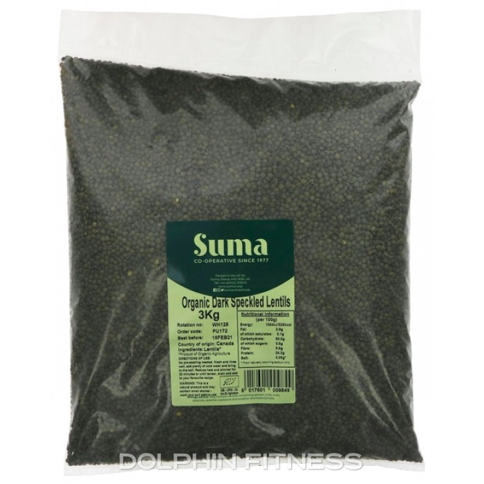 Organic Dark Speckled Lentils