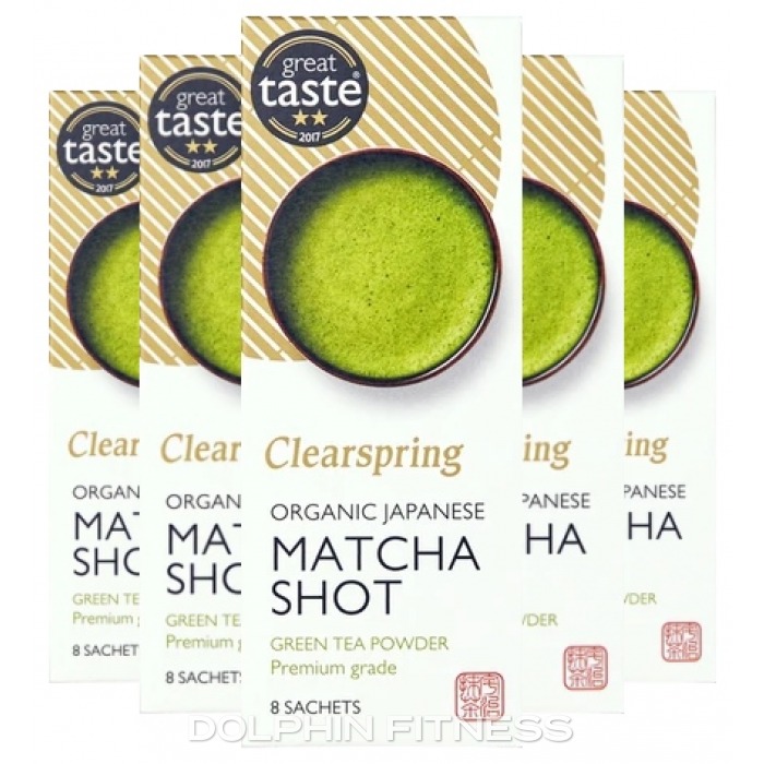 Clearspring Organic Japanese Matcha Shot 6 x 8 Sachets