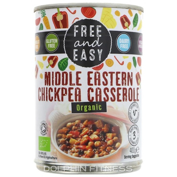 Organic Middle Eastern Chickpea Casserole