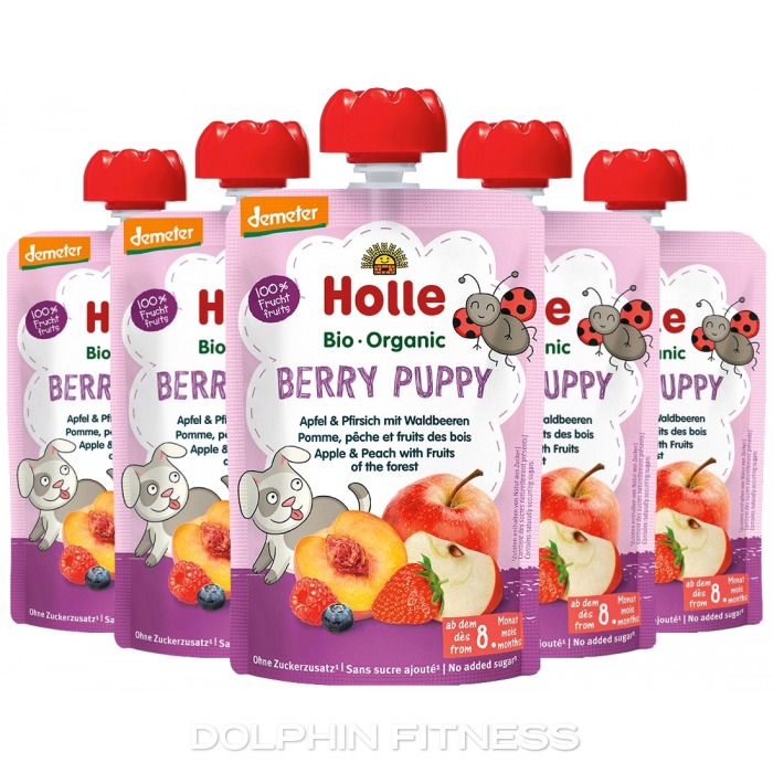 Organic Berry Puppy Apple & Peach With Fruit Of The Forest
