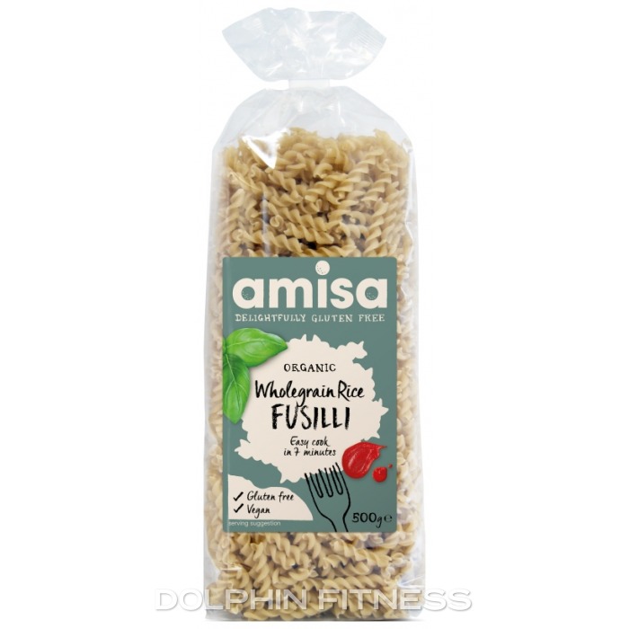 Organic Wholegrain Rice Fusilli