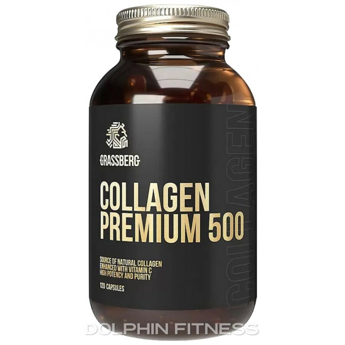 Grassberg Collagen Premium 500 120 Capsules