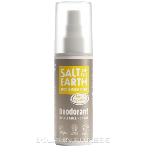 Amber & Sandalwood Natural Deodorant Spray