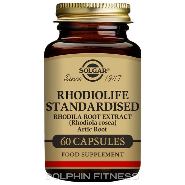 Solgar Rhodiolife Standardised 60 Vegetable Capsules