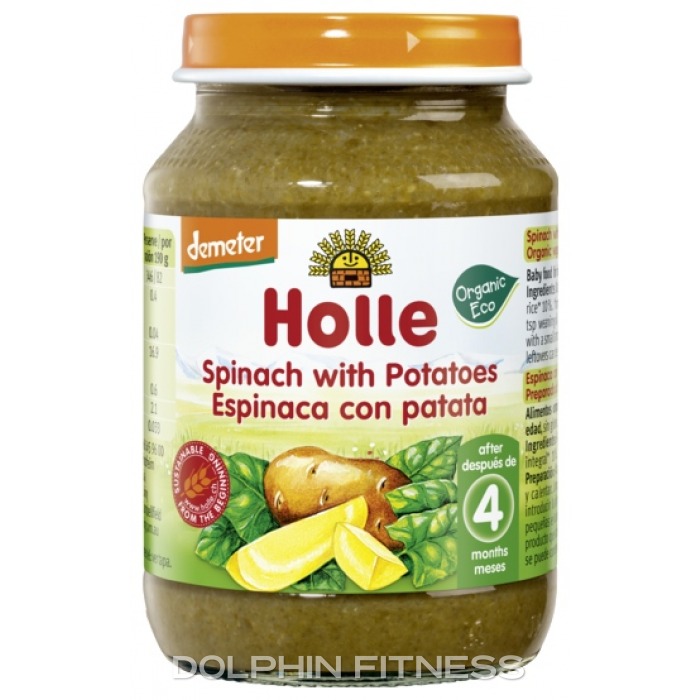 Organic Spinach with Potatoes