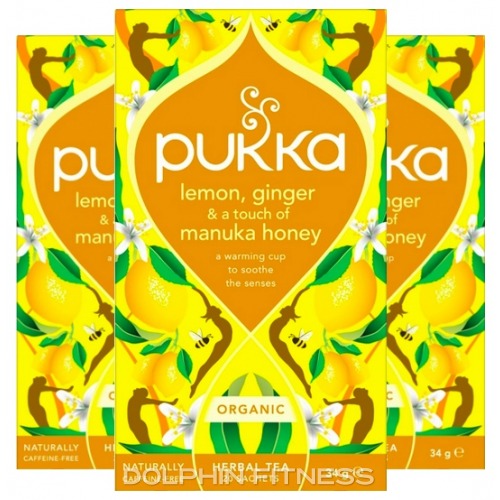 Organic Lemon, Ginger & Manuka Honey