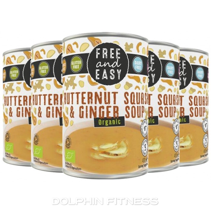Organic Butternut Squash and Ginger Soup