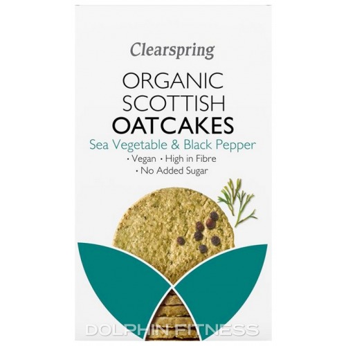 Organic Oatcakes Sea Vegetable & Black Pepper