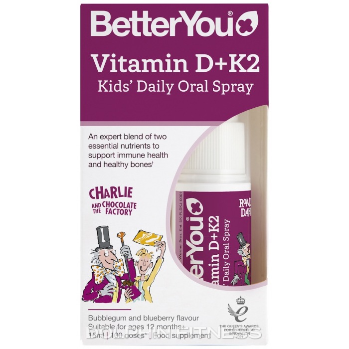 Vitamin D + K2 Kids Daily Oral Spray