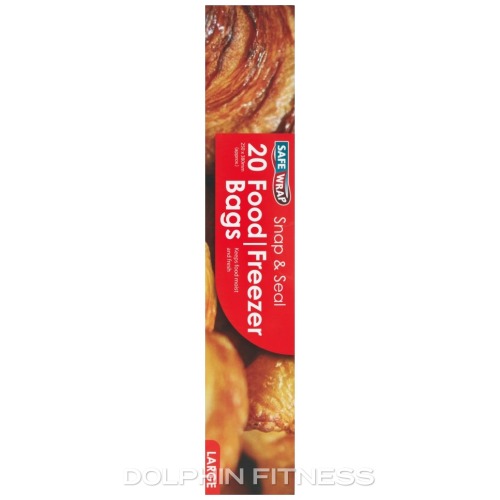 Safewrap Large Food Freezer Bags 20 Bags Safewrap large food freezer bags 20 bags