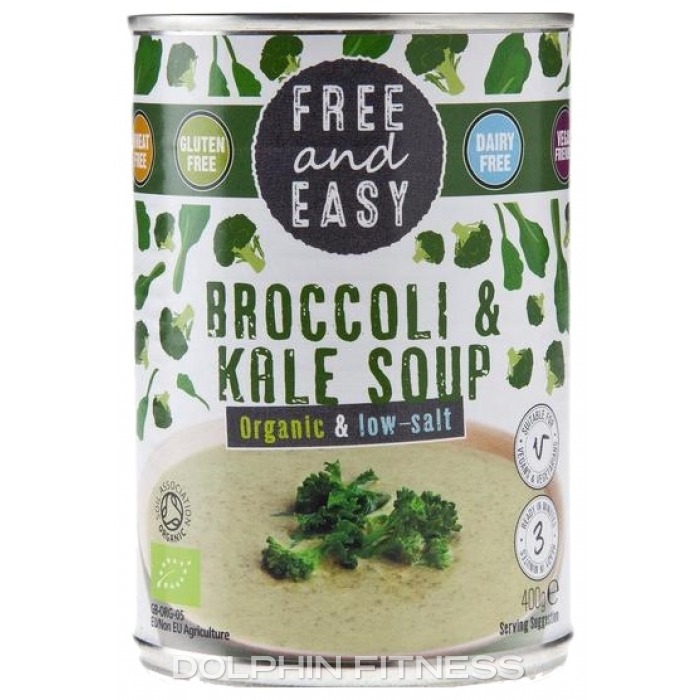 Organic & Low Salt Broccoli & Kale Soup