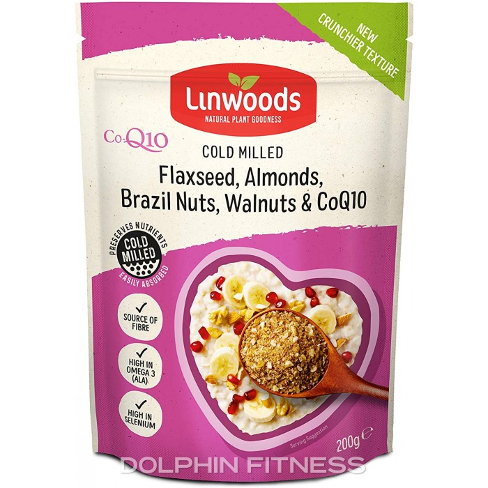 Milled Flaxseed, Almonds, Brazil Nuts, Walnuts & Co-Enzyme Q10