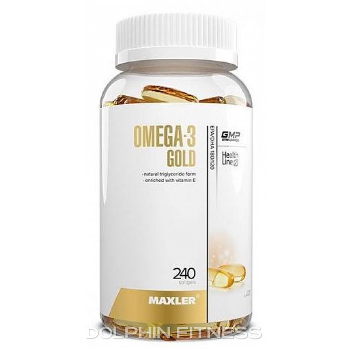 Maxler Omega-3 Gold 240 Softgels