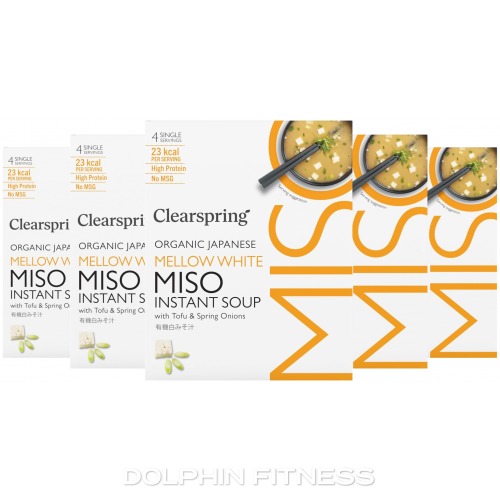 Japanese Mellow White Miso Instant Soup With Tofu & Green Onions