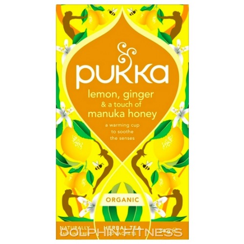 Organic Lemon, Ginger & Manuka Honey