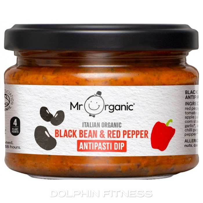 Black Bean & Red Pepper Antipasti Dip