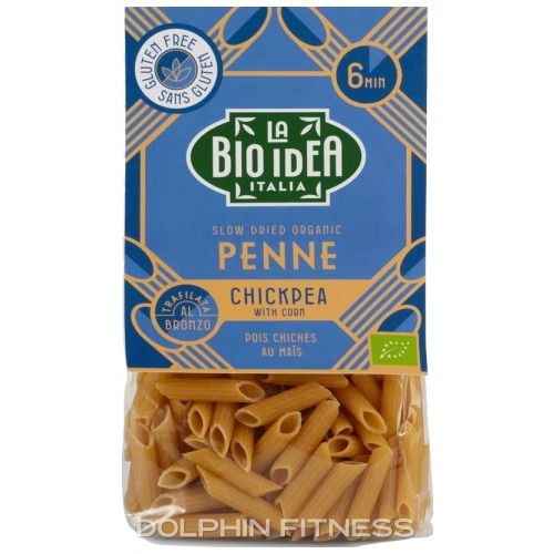 Chickpea Penne with Corn