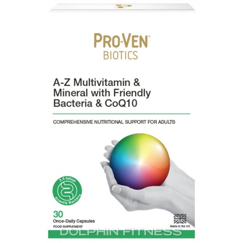 A-Z Multivitamin & Mineral with Friendly Bacteria & CoQ10