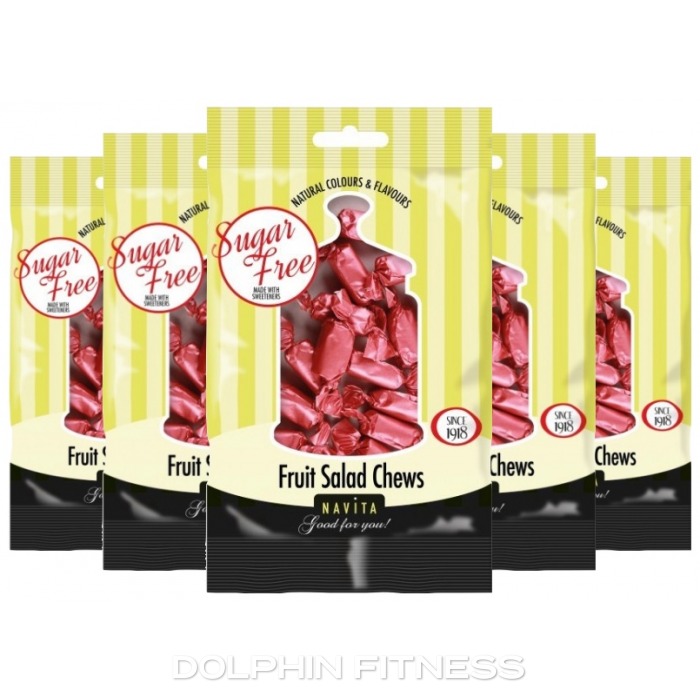 Navita Racun Navita Sugar Free Sweets (6 x 70g) Fruit Salad Chews