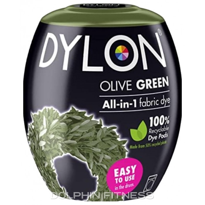 Dylon All-In-1 Fabric Dye (1 x 350g) Olive Green