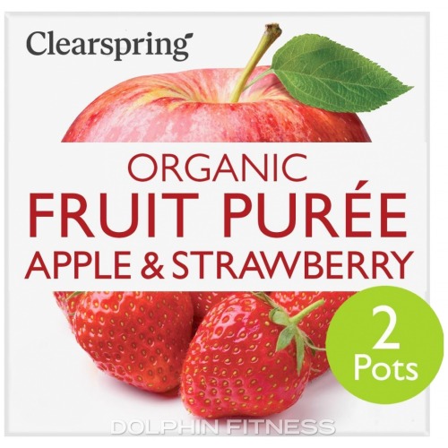Organic Fruit Puree Apple, Banana & Strawberry