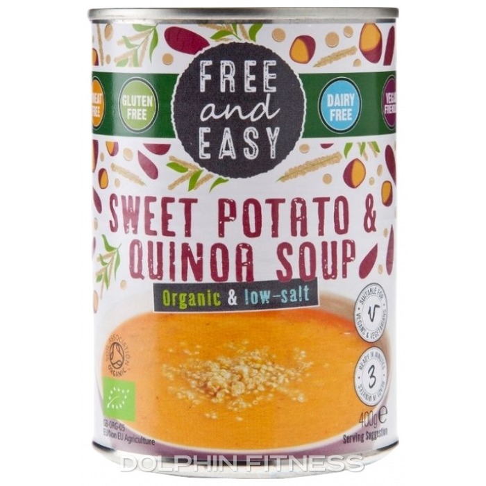 Organic & Low Salt Sweet Potato & Quinoa Soup