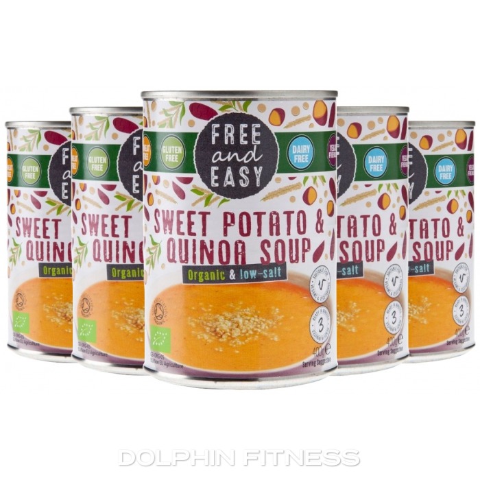 Organic & Low Salt Sweet Potato & Quinoa Soup