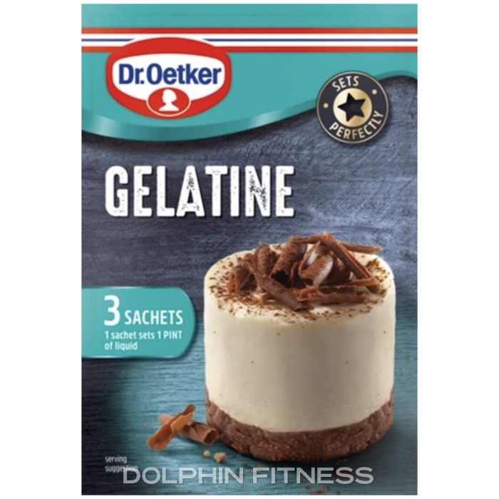 Dr. Oetker Gelatine Sachets - 3 X 12g Pack, Made In UK