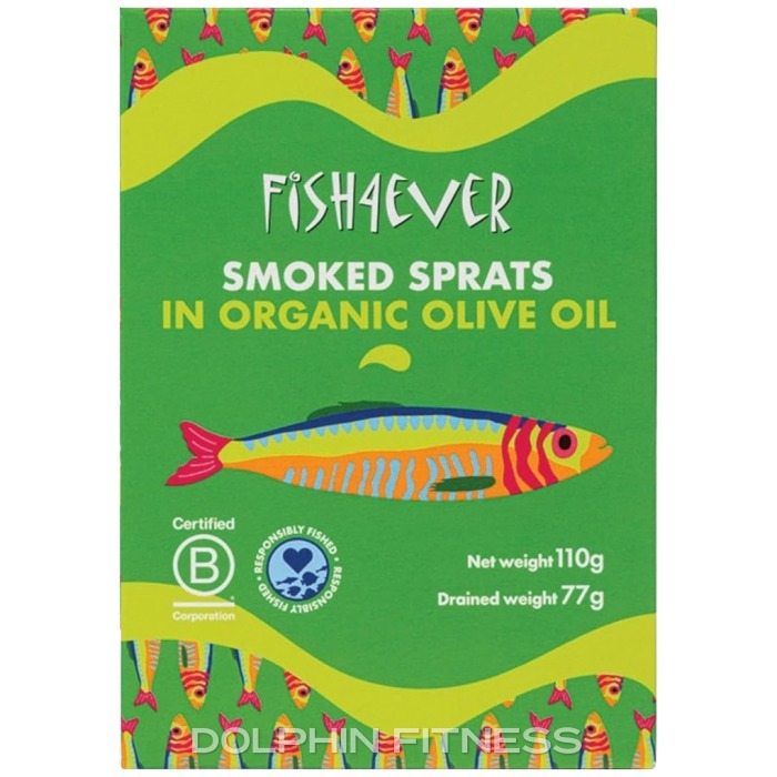 Smoked Sprats in Organic Olive Oil