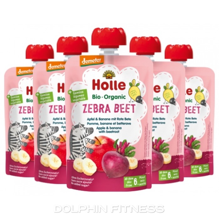 Organic Zebra Beet Apple & Banana With Beetroot