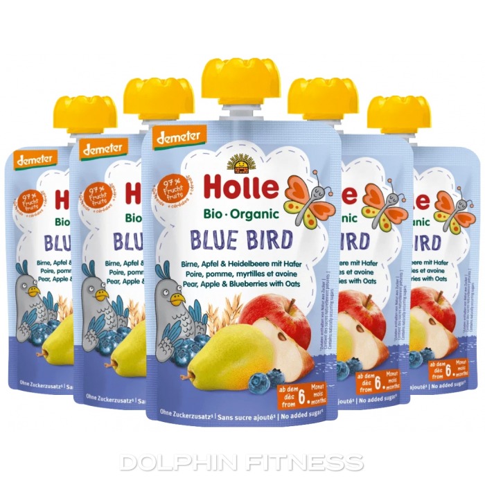 Organic Blue Bird Pear & Apple & Blueberries With Oats
